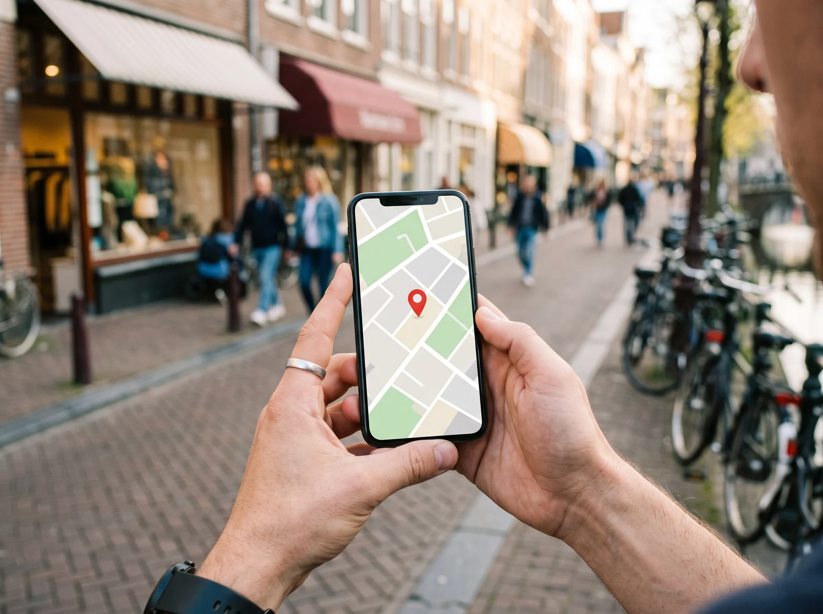 Bedrijf toevoegen aan Google Maps: locatiespeld op een kaart