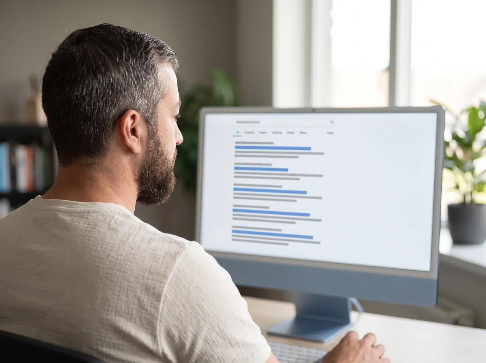 Hoger in Google komen: zoekresultaten analyseren op een monitor