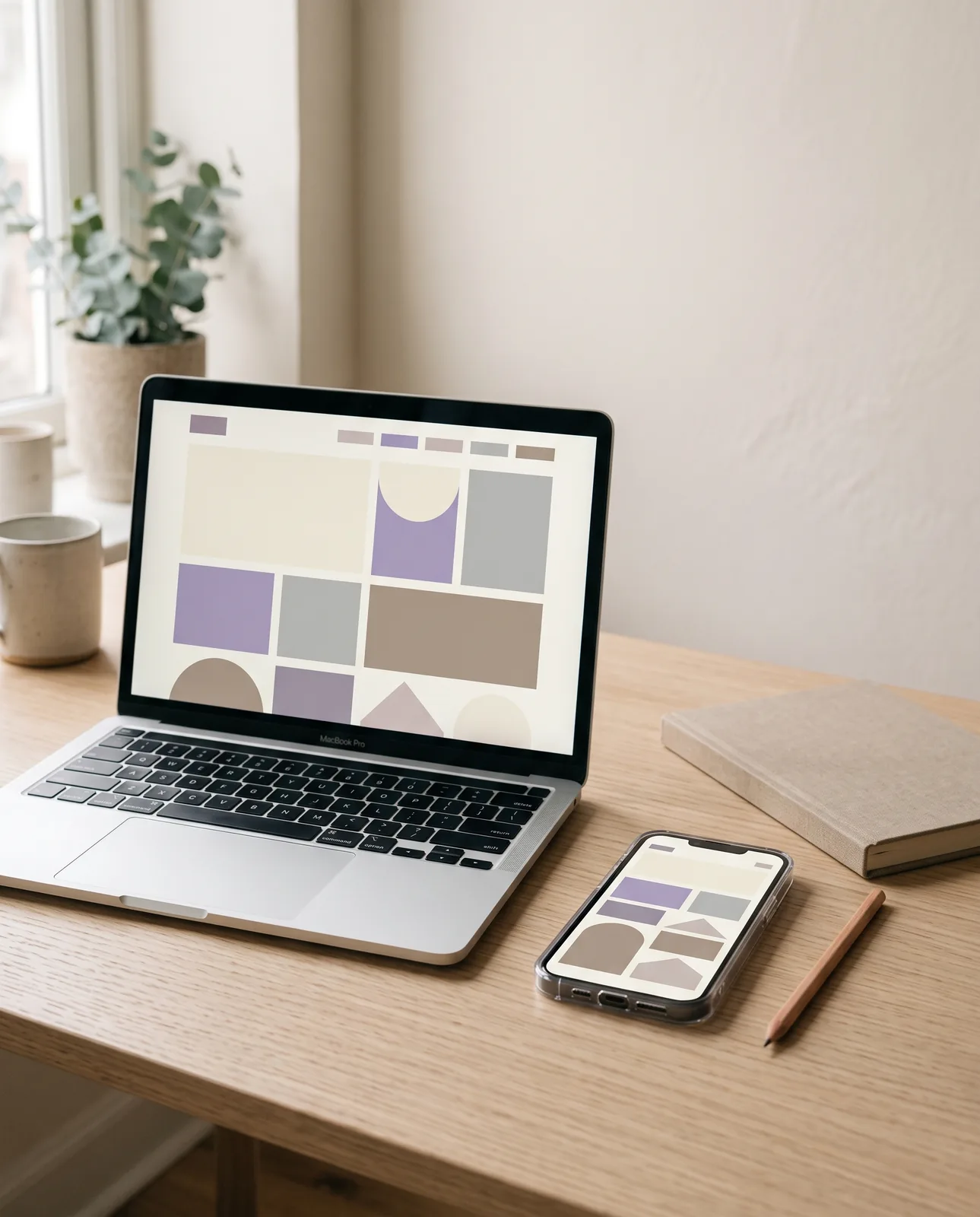 Responsive webdesign: hetzelfde ontwerp op laptop en smartphone